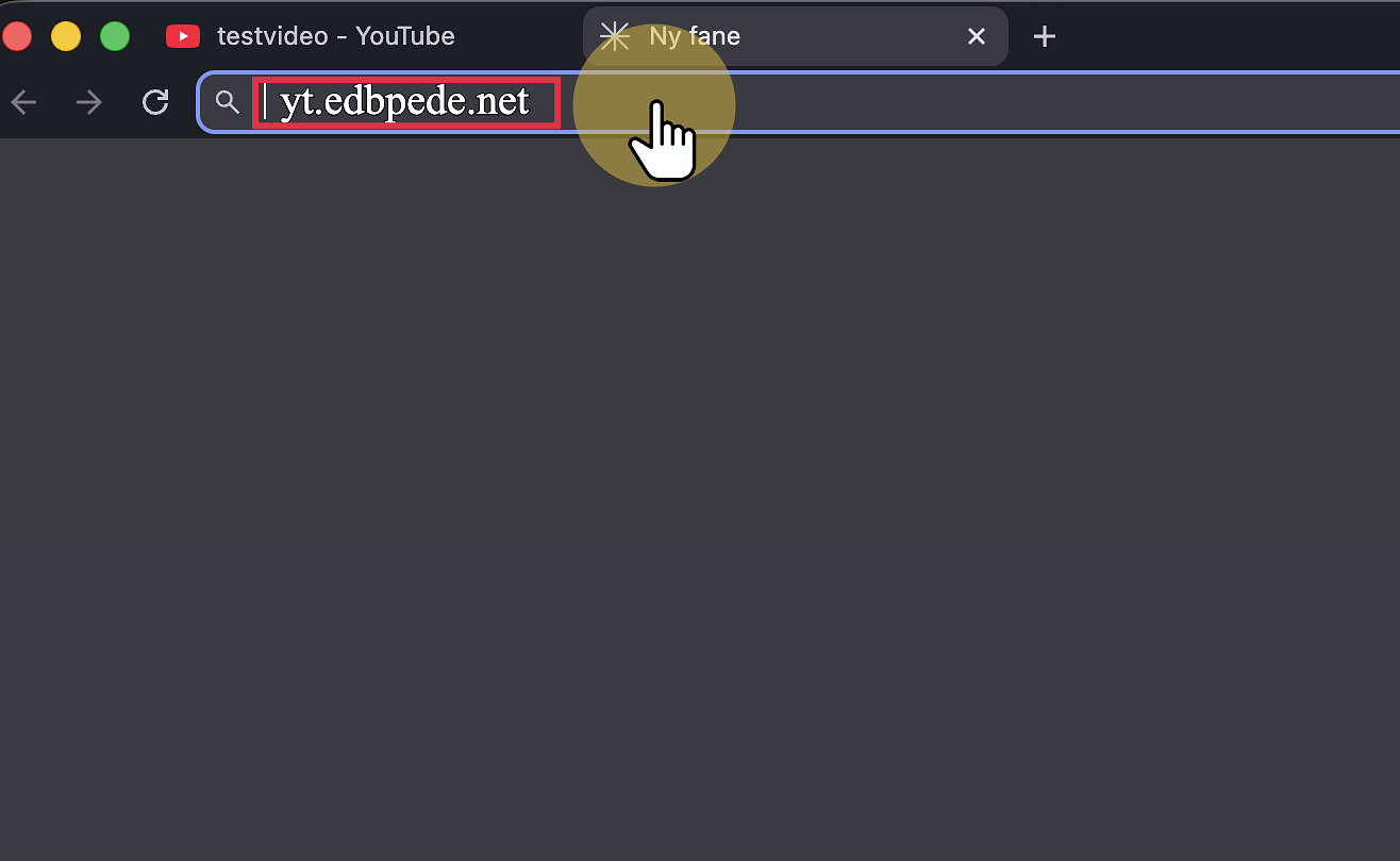 Indtast yt.edb.fi